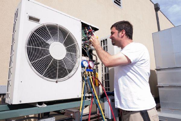 Central AC system repair