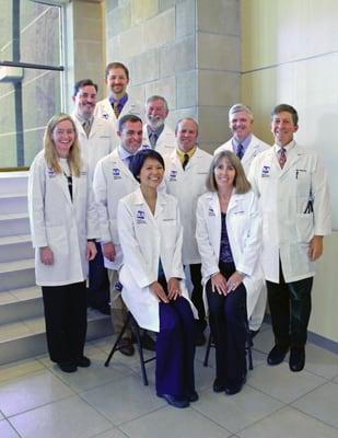 Our 10 board certified urologists.