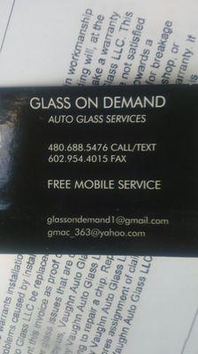 Glass On Demand