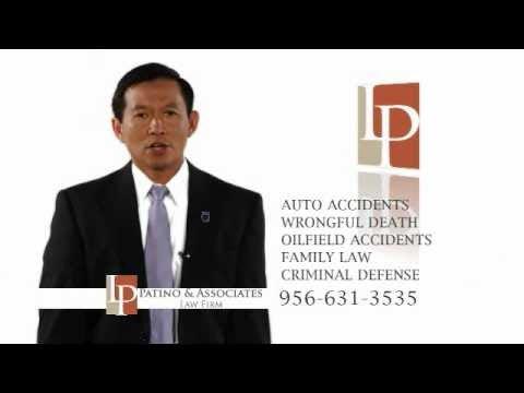 Louis Patino - Personal injury legal services offered