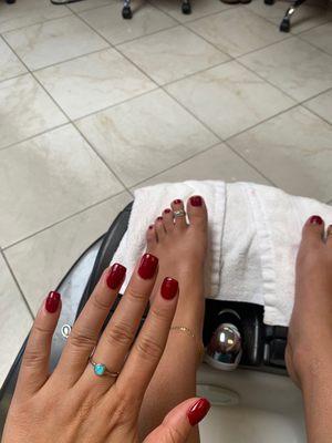 Gel mani & pedi