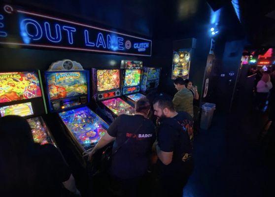 Only bar in town with a top notch arcade!