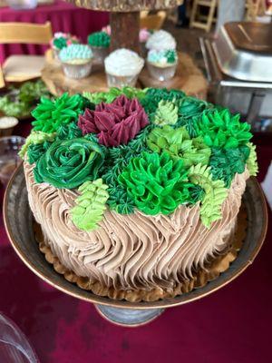 Succulent cake