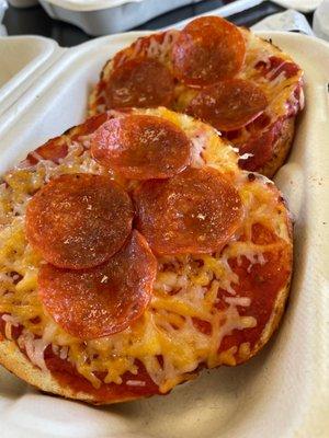 Pizza bagel