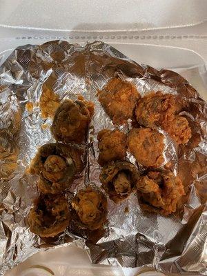 skimpy Beer Battered Mushrooms (Large)