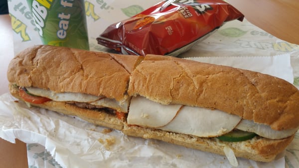 Subway club combo meal