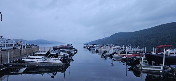 The view from the dock on June 16 2023. How can you not love this.