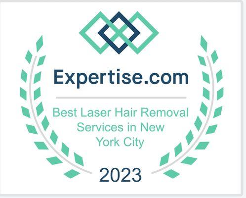 New you laser hair removal award 2023