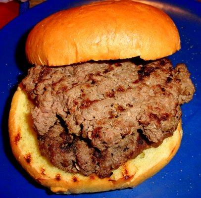 Their plain regular burger - good quality meat