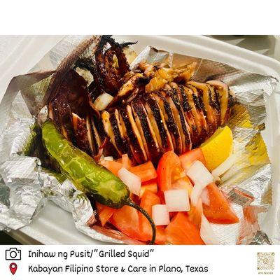 Grilled Large Squid