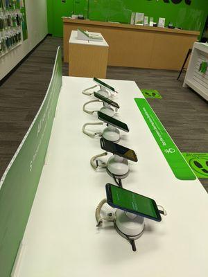 Selected Free Phones when you being your number to Cricket Wireless