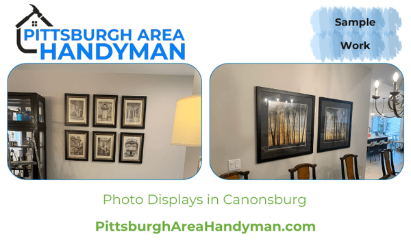 Artwork or Picture Hanging Service by Pittsburgh Area Handyman