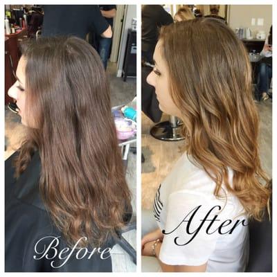 Hair done by Jennie Monaghan