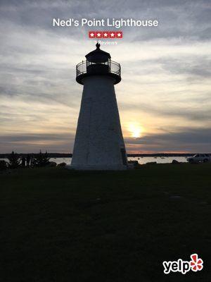 Sunset at Ned's Point Lighthouse