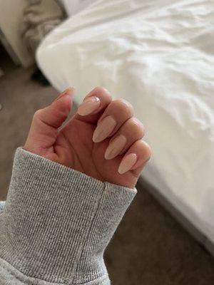 Tan nails