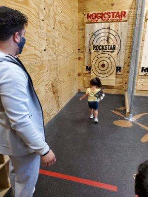 Kids Axe Throwing