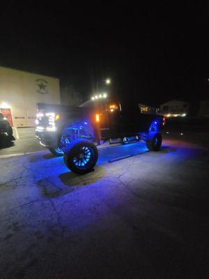 We can build you a custom ride with lights!!