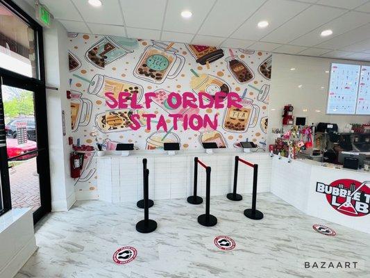 Self order station