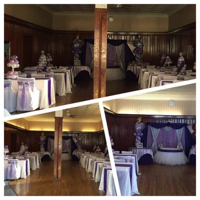 2 function halls available-call for details