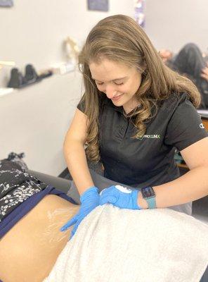 Dr Sandra Gomes, PT, DPT ProClinix Pleasantville Physical Therapist soft tissue mobilization for back pain