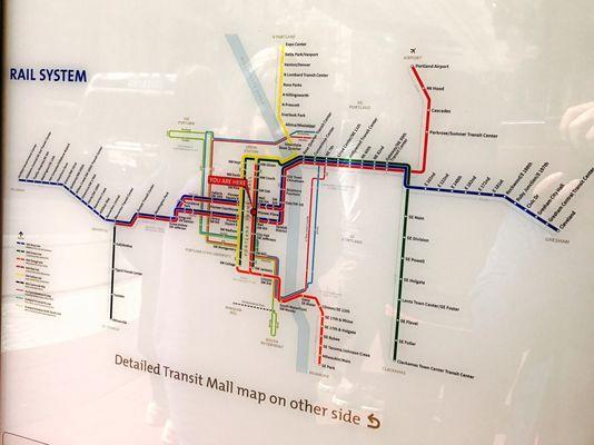 Transit Map effective 9/4/16