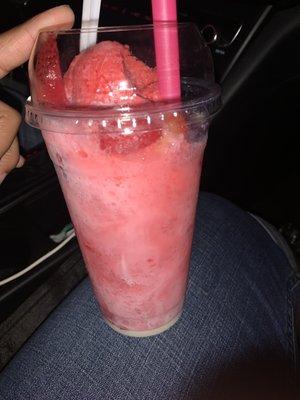 Strawberry Raspado