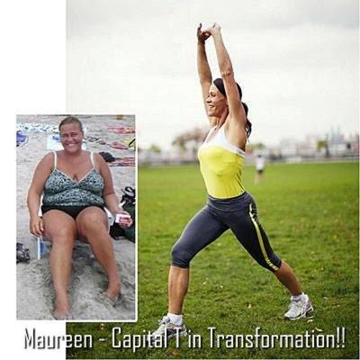 We add 10 lbs of muscle to Maureen and dropped her bodyfat 20%..