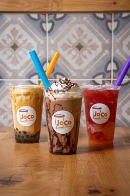 Bubble tea at JoCo Coffee Co