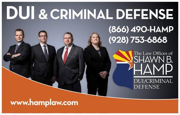 The Legal Team at the Law Offices of Shawn B Hamp