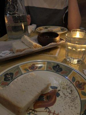 Bread with Olive oil