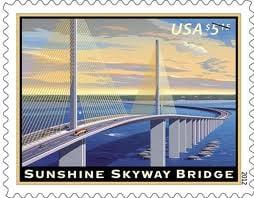 Skyway Bridge Stamp