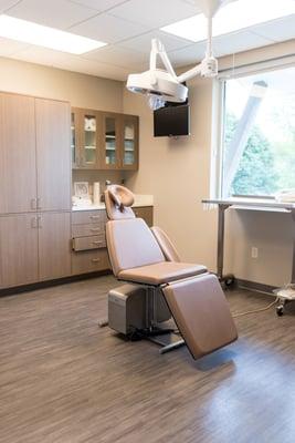 Our procedure rooms were designed to make you feel calm and at ease.