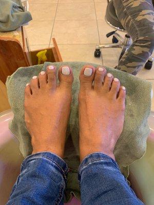 Shellac pedicure