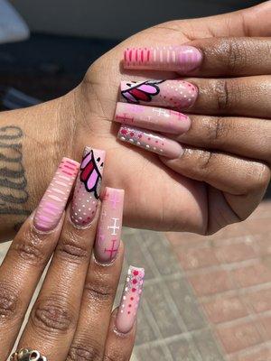 Contact nails Haus to book your appointments