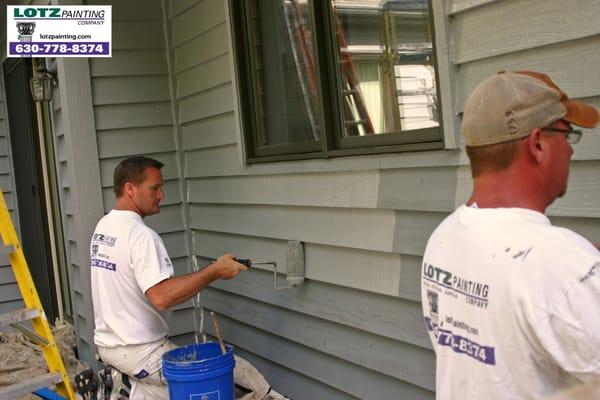 Exterior stain, exterior primer, exterior power washing - 3 steps to beautiful home.  http://www.lotzpainting.com