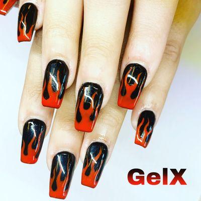 Gel X-Durable like acrylic-No chemical-Odorless-Lightweight-Natural thin