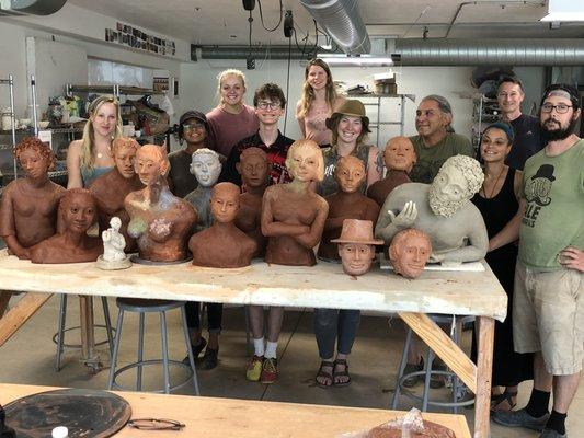 Arthur Gonzalez "When Clay Becomes Skin" Workshop