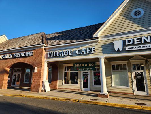 Village Cafe in the Giant Supermarket strip.