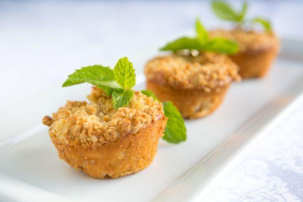 Individual salted caramel apple cups - dessert catering - dessert delivery