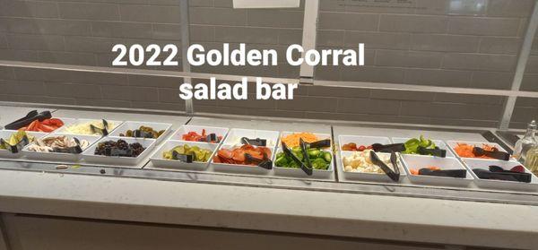 2022 salad bar