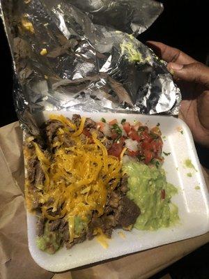 Carne Asada Burrito "Bowl" is BS, the portion is super small portion for $10