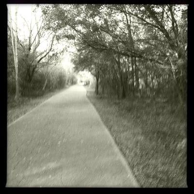 Another paved trail