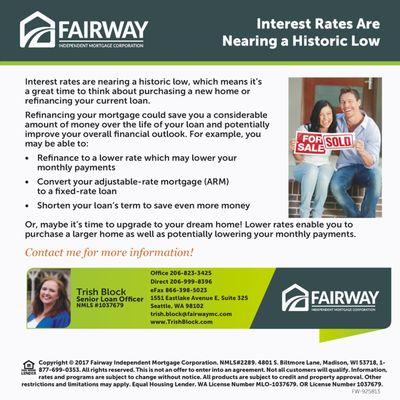 Contact me about current interest rates