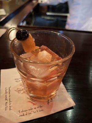 The fancy old fashioned