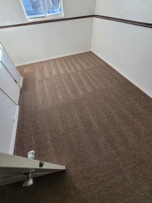 Carpet cleaning done by Gage at ServiceKing