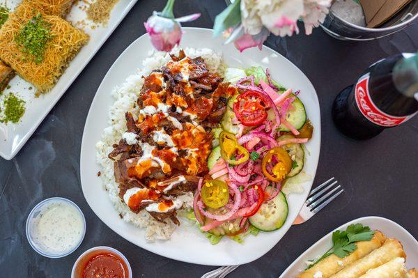 Beef Döner Plate