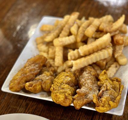 Chicken tender/fries