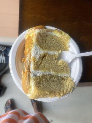 Banana pudding cake