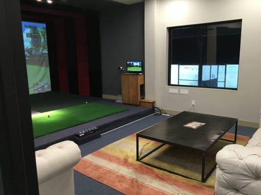 PGA Golf Simulator Room at Alley Pond Golf Center