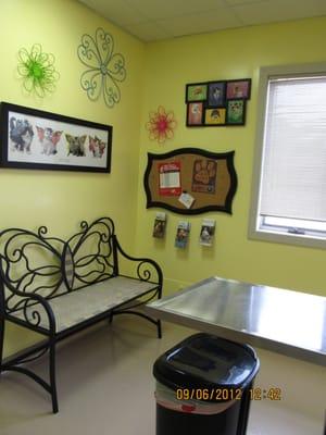 Our newly renovated exam rooms